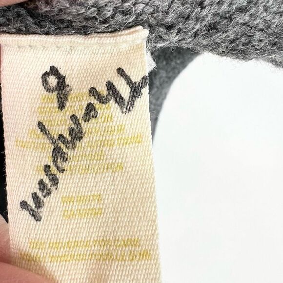 Free People Top Sweater Womens Medium Floral Stripes Knitted Boho - Picture 6 of 10